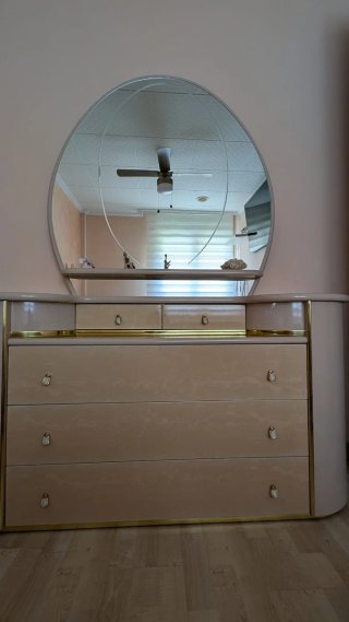Cómoda tocador con espejo