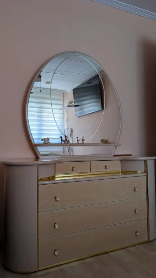 Cómoda tocador con espejo