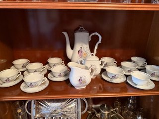 Juego de café Vista Alegre porcelana
