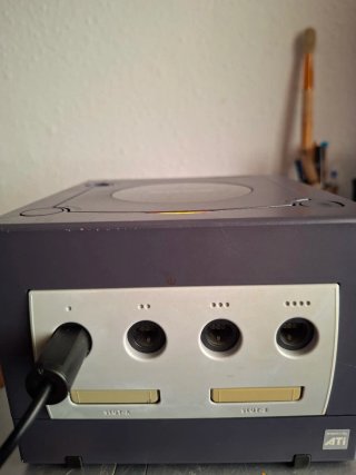 Nintendo GameCube Morado con Mando