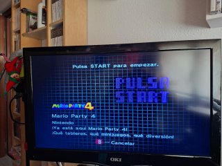 Nintendo GameCube Morado con Mando