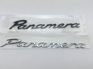 EMBLEMA LETRAS PORSCHE PANAMERA NEGRAS