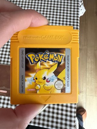 Pokémon Amarillo Game Boy Edición Especial Pikachu