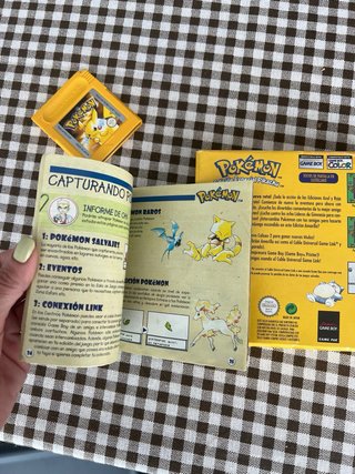 Pokémon Amarillo Game Boy Edición Especial Pikachu