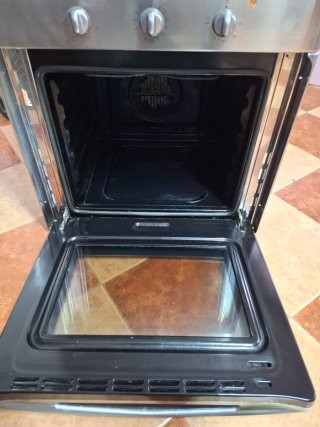 Conjunto horno y placa de gas