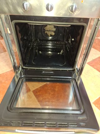 Conjunto horno y placa de gas