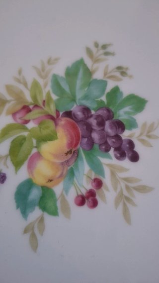 Piatto da dolce Heinrich con frutta