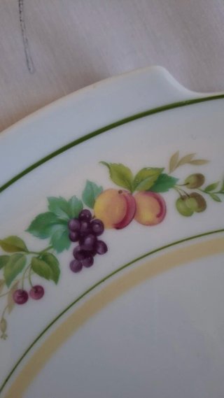 Piatto da dolce Heinrich con frutta