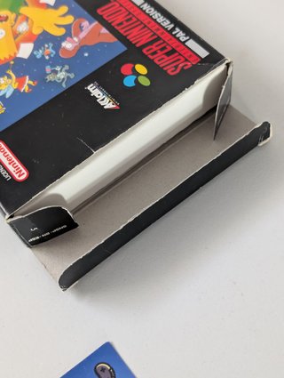 The Simpsons Bart's Nightmare Super Nintendo