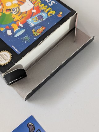 The Simpsons Bart's Nightmare Super Nintendo