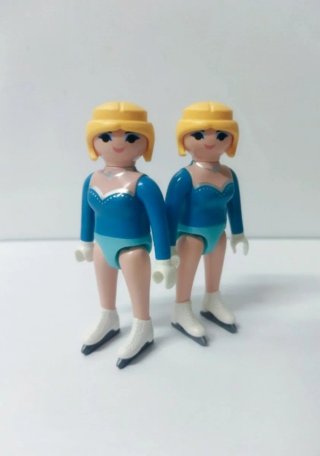 Patinadoras de playmobil