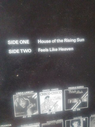 Vinilo House of the Rising Sun Bona-Riah