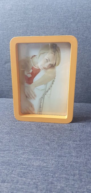 Marco de fotos doble antiguo años 70