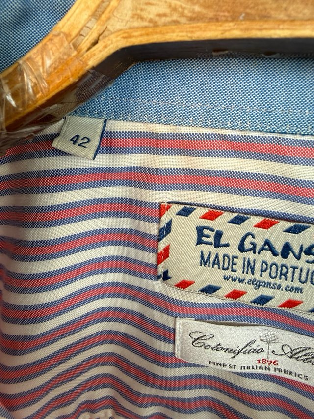 Camisa a rayas EL GANSO talla 42