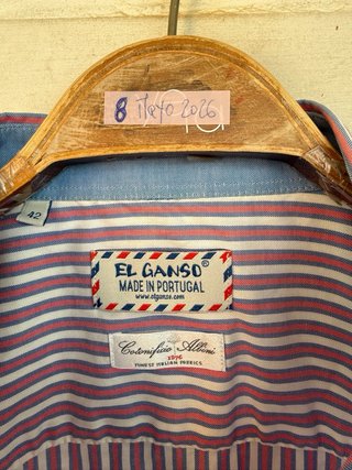 Camisa a rayas EL GANSO talla 42