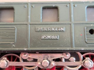 Locomotora Eléctrica H0 Marklin RSM 800
