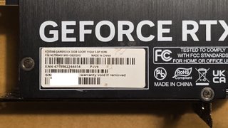 Palit RTX 5090 sin CPU ni Memoria