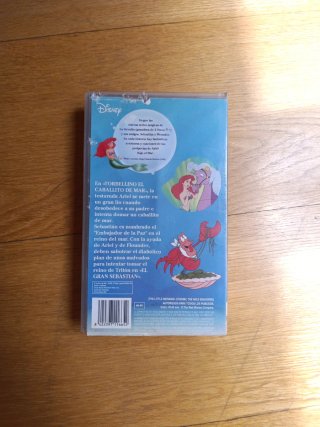 VHS Las Nuevas Aventuras de La Sirenita