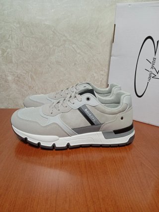 Sneakers Uomo Bazaar Charm Grigio Taglia 44 Nuove