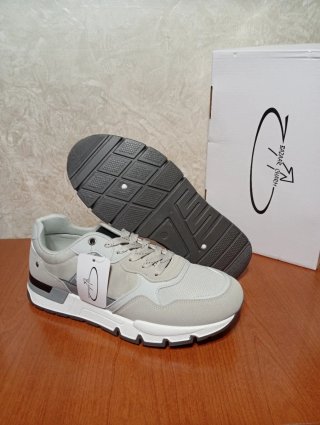 Sneakers Uomo Bazaar Charm Grigio Taglia 44 Nuove