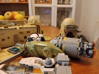 Star Wars Mos Eisley Cantina 75290 + 75136