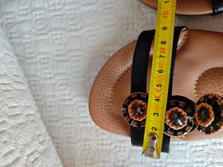 Sandalias marrones negras mujer talla 38 bohemia