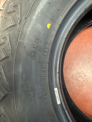 Ruedas ROADCRUZA RA7000 X/T 275/70 R16