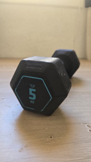Mancuerna 5kg Decathlon 11lb