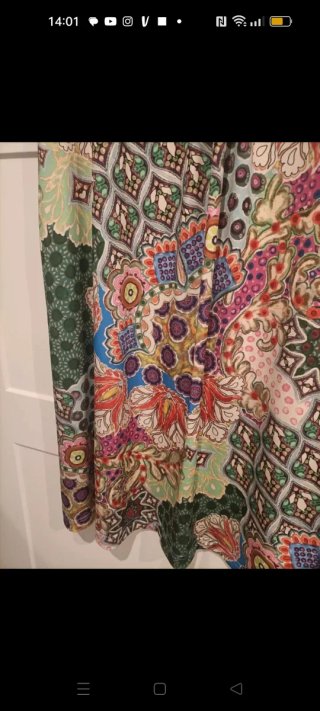 Vestido estampado talla L sin estrenar