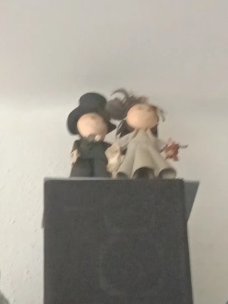 Pareja Novios Muñecos Decoración