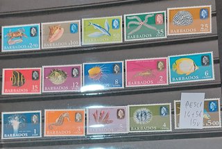 (nu190/194a)Barbados defiitive 1064/1970 sconto 50