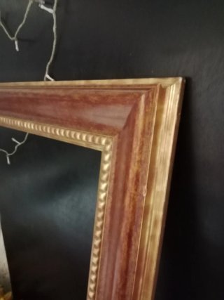 Marco grande madera sin cristal
