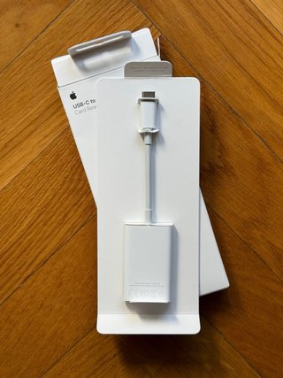 Adaptador Apple USB-C a Lector Tarjetas SD