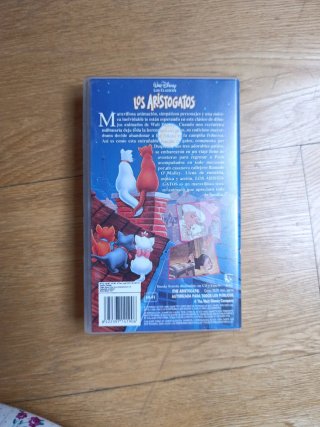 VHS Los Aristogatos - Walt Disney