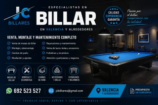 Tavoli da Biliardo e Accessori a Valencia