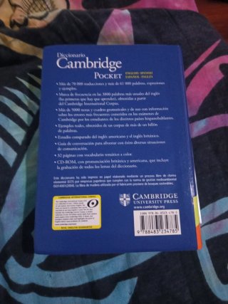 Diccionario Bilingüe Cambridge Spanish-English ...