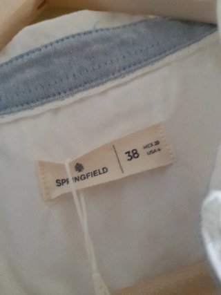 Camisa Springfield blanca