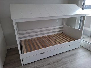 Cama nido infantil blanca