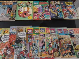 Lote Cómics Mortadelo y Filemón, Super López