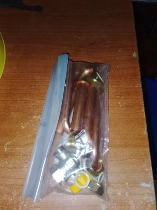 Kit montaggio caldaia
