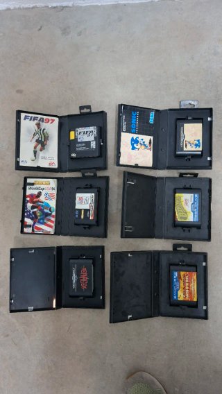 Sega Mega Drive v.Sonic 3 y Juegos