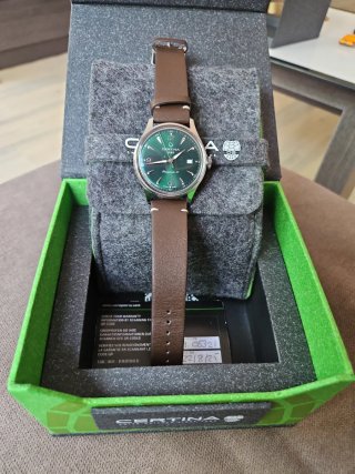 Certina DS Powermatic 80 Reloj Verde