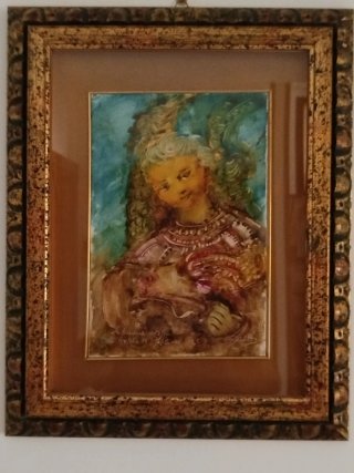Pietro Delfitto dipinto olio