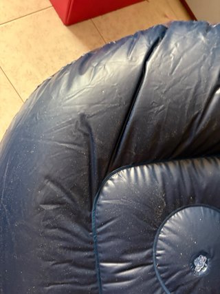 Poltrona gonfiabile blu scuro
