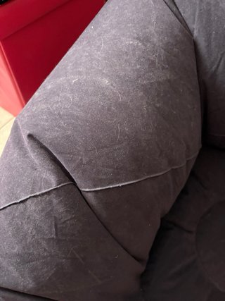 Poltrona gonfiabile blu scuro