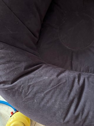 Poltrona gonfiabile blu scuro
