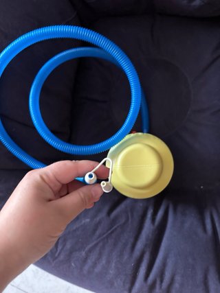 Poltrona gonfiabile blu scuro