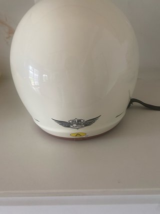 Casco Moto Integral Talla S color beige  NO ENVIO