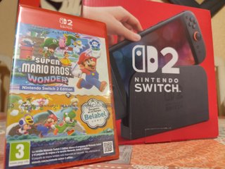 Nintendo Switch + SMB Wonder NUEVA PRECINTADA