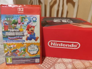 Nintendo Switch + SMB Wonder NUEVA PRECINTADA